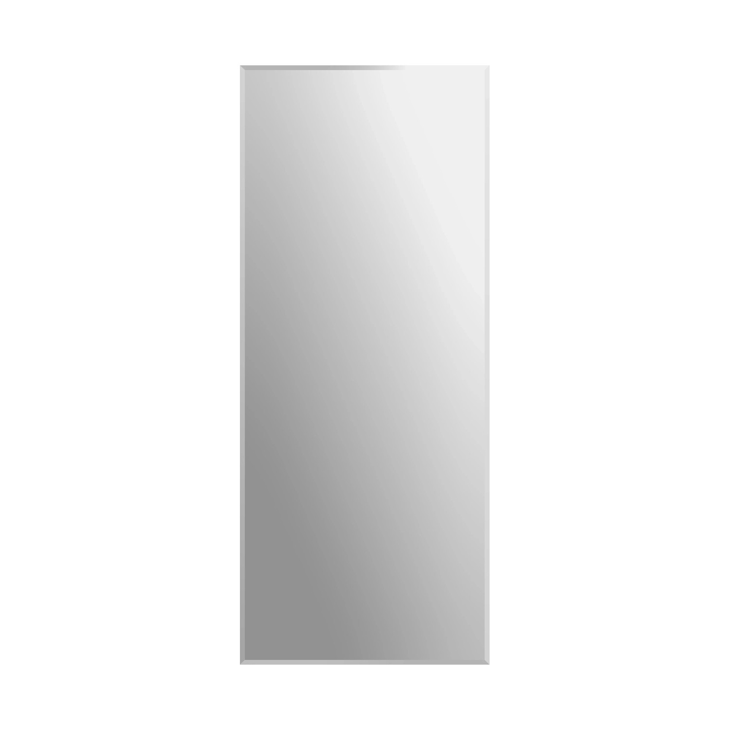 E-shop Kristall-Form Zrkadlo Gennil s fazetou strieborné 50 x 120 cm