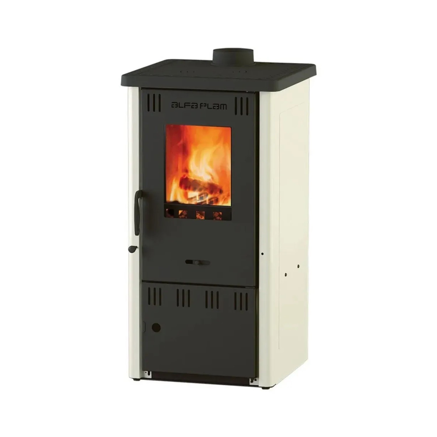 E-shop Alfa Plam Krbové kachle Elita II Eco, 6,5 kW, krémové, 87 x 44 x 46 cm