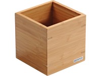 KESPER Viacúčelový skladovací box bambusový 13 x 13 x 13 cm