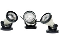 LED svetlá pre jazierka a do záhrady ECO, 3 ks