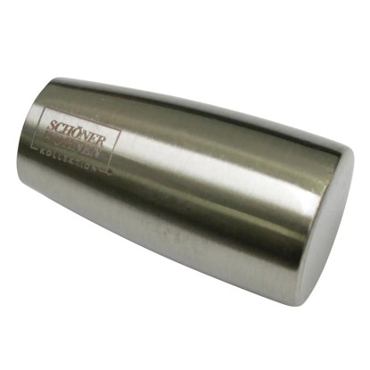 Schöner Wohnen Koncovka kužeľová pre záclonovú tyč Leon nerezová 2 ks