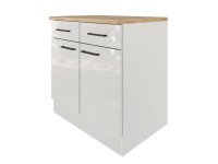 Flex-Well Kuchynská skrinka Lund spodné zásuvky + dvierka 80 x 85 x 57,1 cm Flex-Well Kuchynská skrinka Lund spodné zásuvky + dvierka 80 x 85 x 57,1 cm
