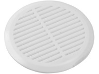 OBI Nábytková vetracia mriežka biela 4 ks, priemer. 59 mm