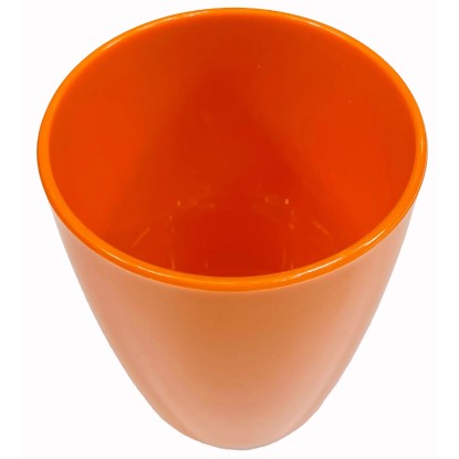 Kelímok na zubné kefky a pastu oranžový*