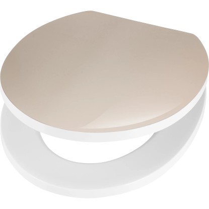 baliv WC sedátko Pintos s pomalým sklápaním, duroplast, bronzová