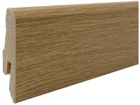 Soklová lišta Modern 40 dub prírodný, 40 x 18 x 2400 mm