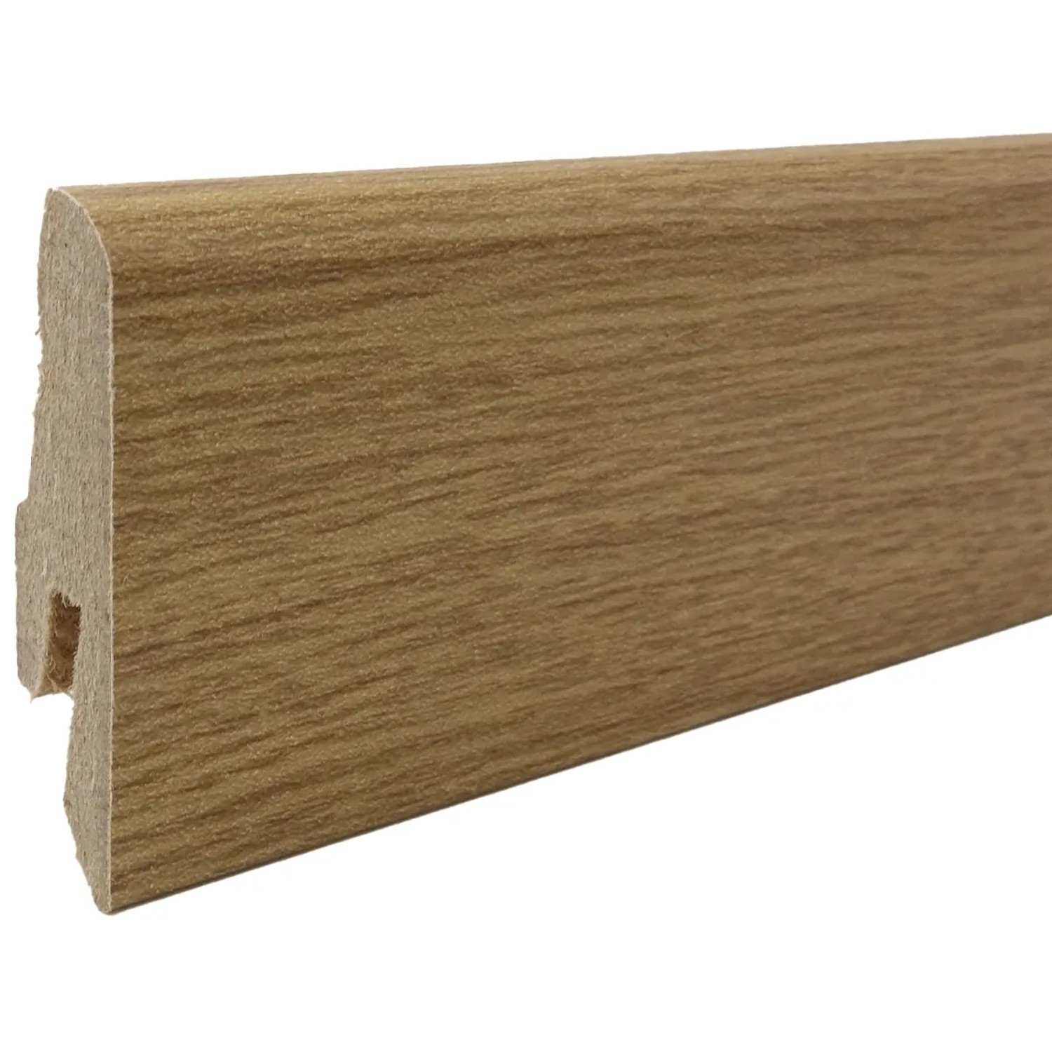 E-shop Soklová lišta Modern 40 dub prírodný, 40 x 18 x 2400 mm