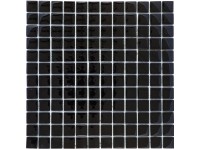 Euro Stone Sklenená mozaika Schwarz Uni 30 x 30 cm Euro Stone Sklenená mozaika Schwarz Uni 30 x 30 cm
