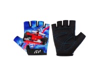 CAPPA Cyklistické rukavice detské, modrá, veľ. 5-6