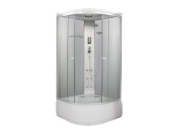 Sanotechnik Kompletný hydromasážny sprchový box PR55, 90 x 90 x 215 cm Sanotechnik Kompletný hydromasážny sprchový box PR55, 90 x 90 x 215 cm