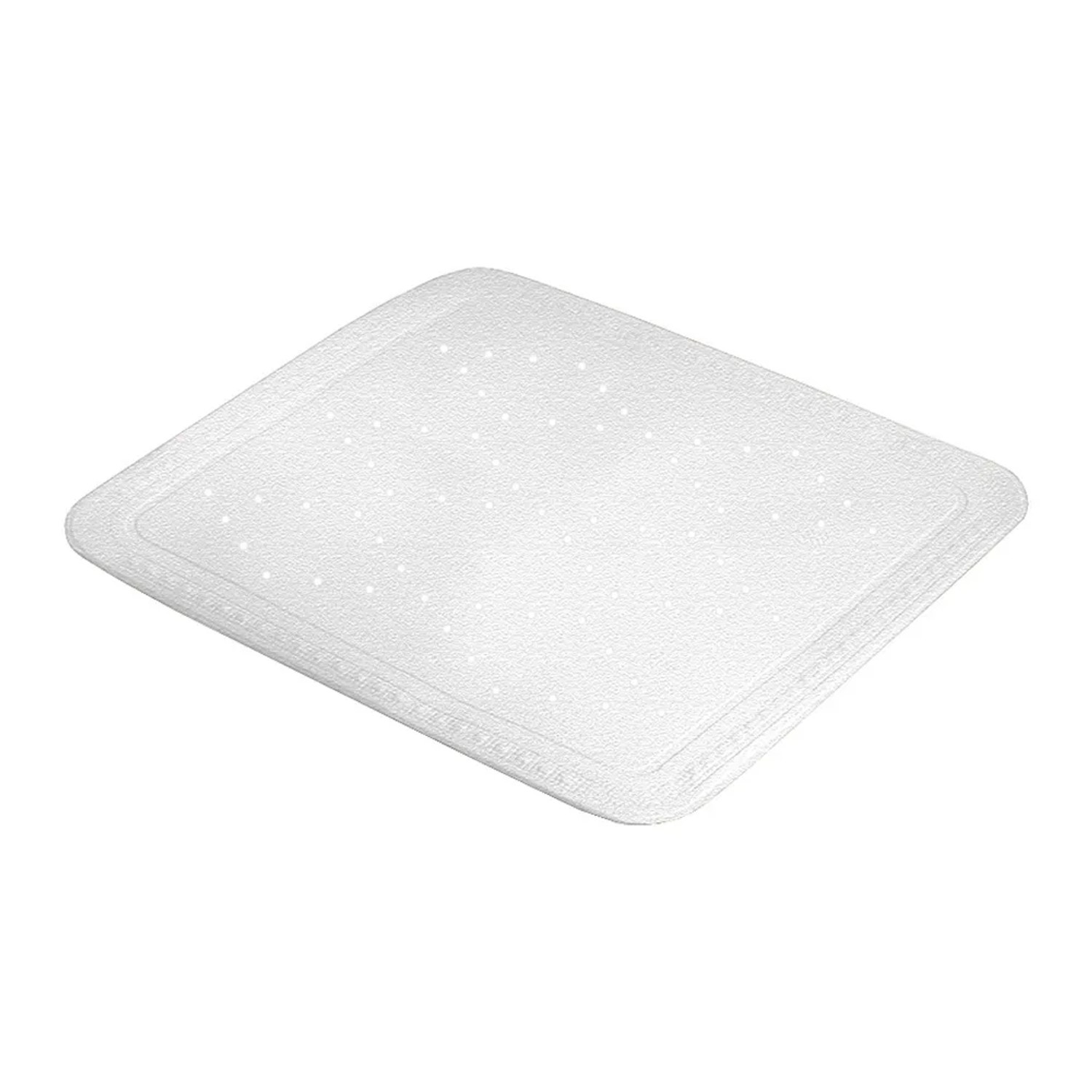 E-shop Kleine Wolke Podložka do sprchy Arosa biela 55 x 55 cm