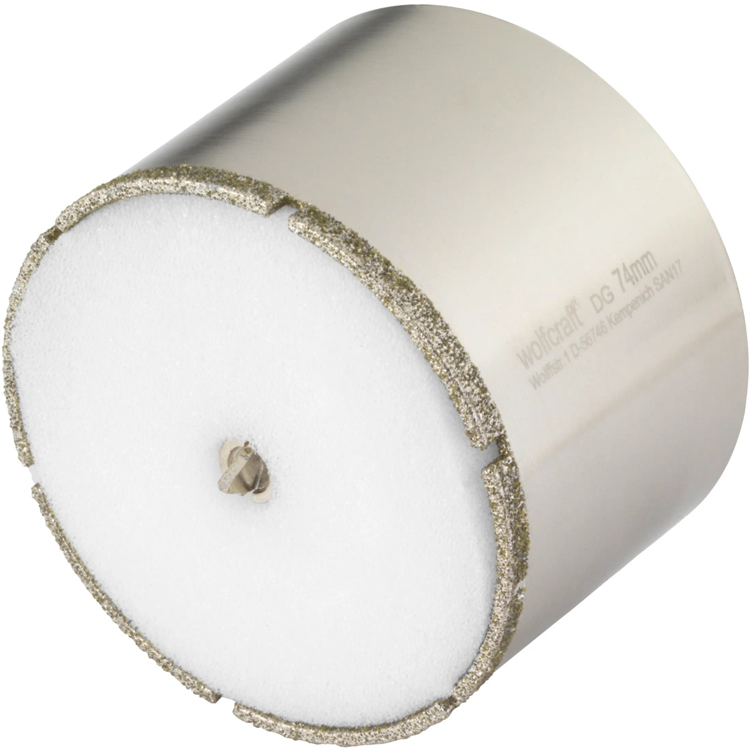 E-shop Wolfcraft Diamantová dierovacia píla Ceramic pre aku skrutkovač priemer 74 mm