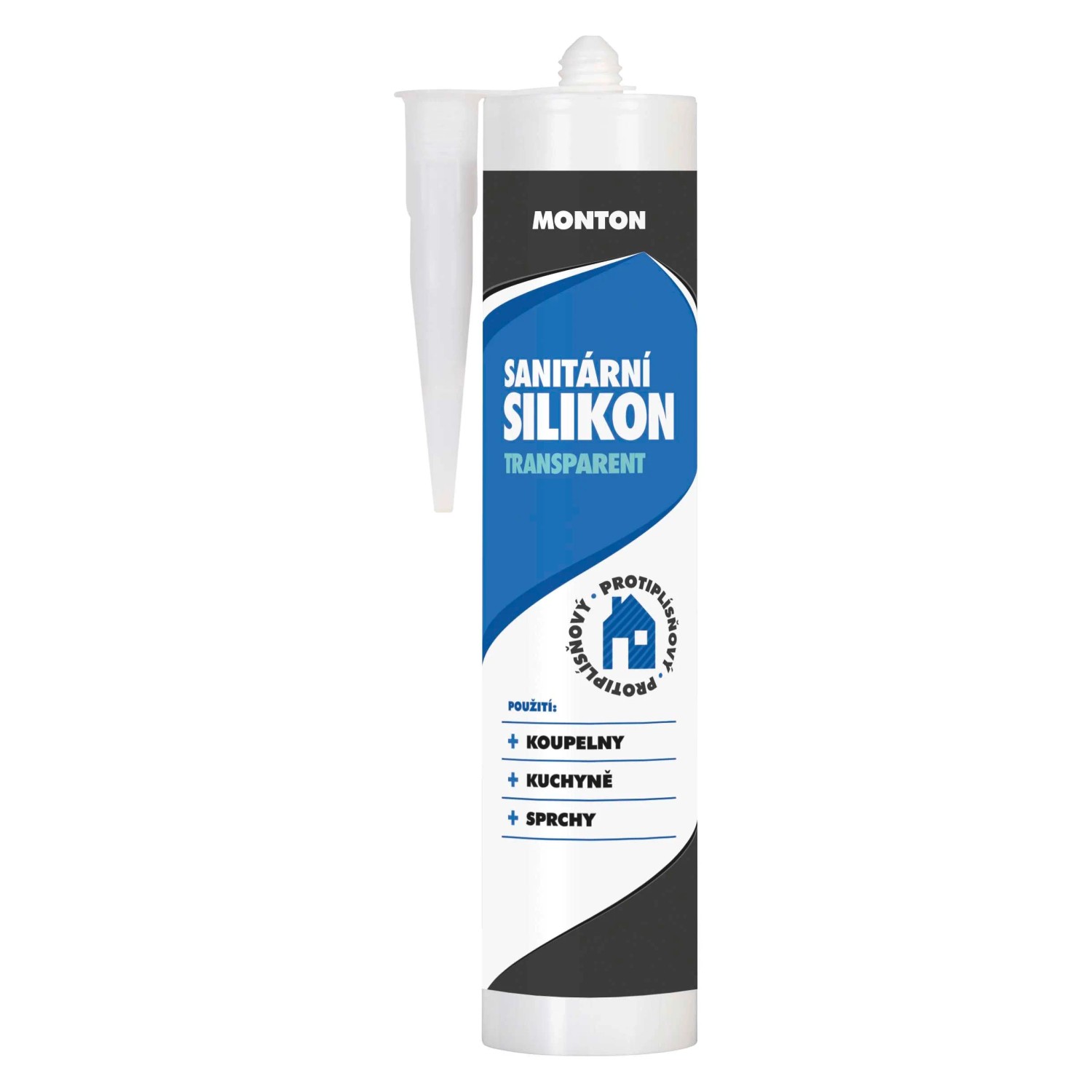 E-shop MONTON Sanitárny silikón biely 310 ml
