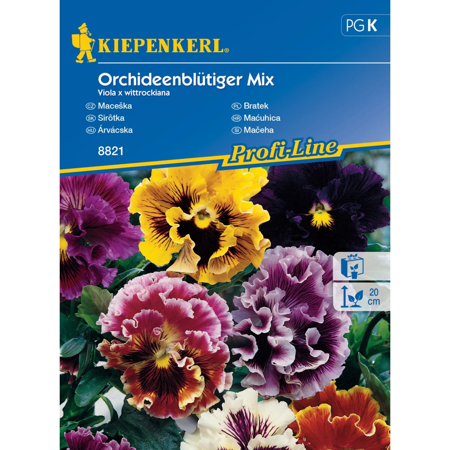 E-shop Kiepenkerl Semienka Sirôtka Orchideenblütiger mix