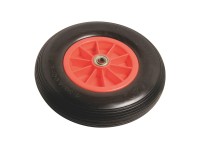OBI Koleso s pneumatikou a drážkovým vzorom, pr. 400 mm, 100 kg, červeno-čierna