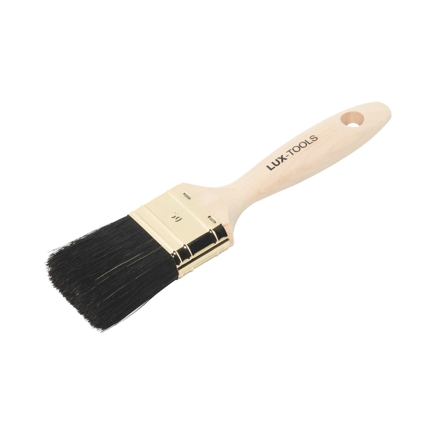 E-shop LUX-TOOLS Plochý štetec na laky s umelou živicou Profi 50 mm
