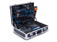 Scheppach Hliníkový kufor s náradím TB 200, 141 dielov