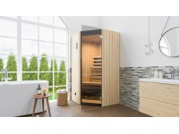 Weka Rohová infračervená kabina Tanilla, 99 x 99 cm