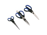 LUX Nožnice súprava 3dielna modrá