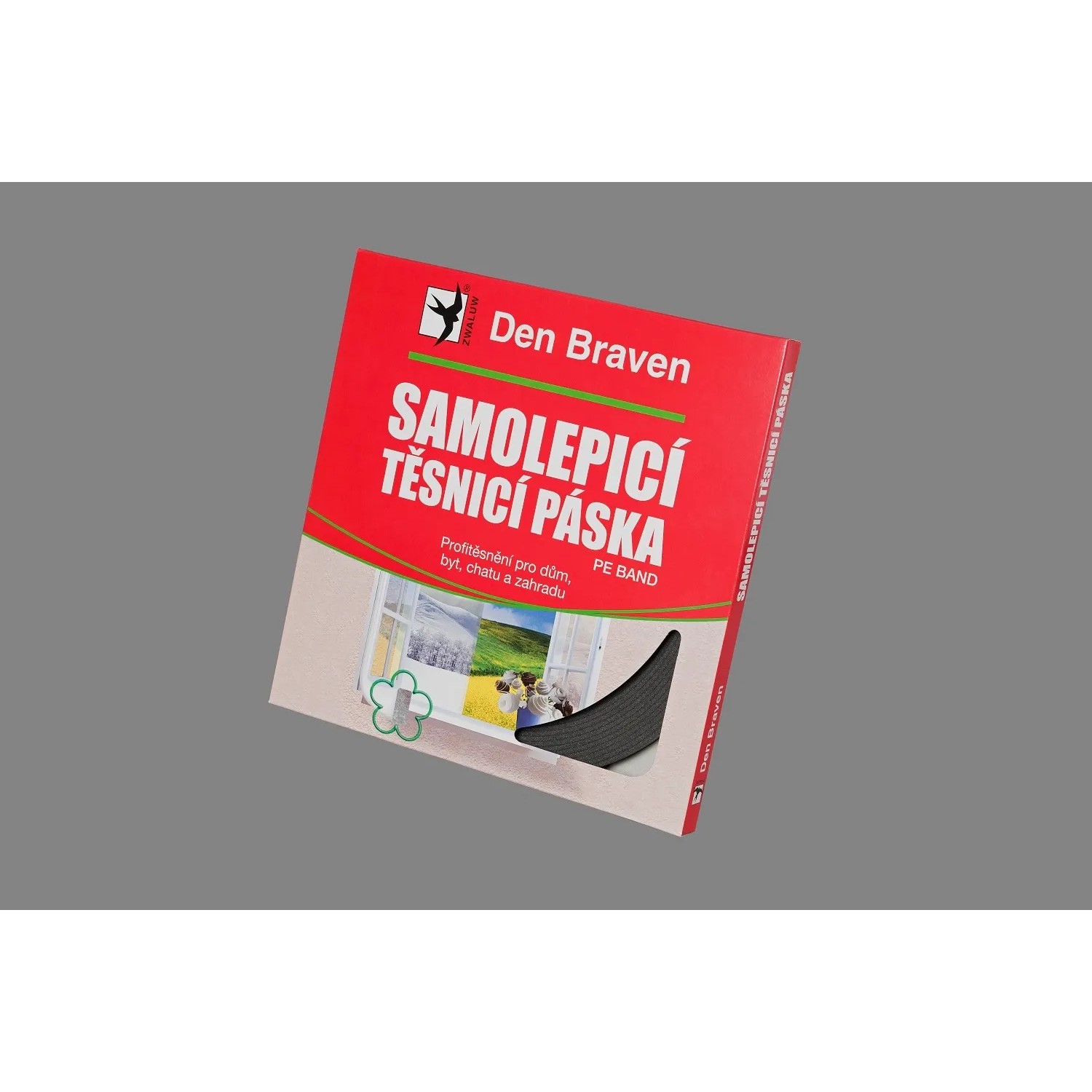 E-shop Den Braven Samolepiaca tesniaca páska do okien a dverí biela 9 x 2 mm, 20 m