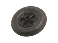 OBI Plastové koleso s pneumatikou drážkový vzor, pr. 200 mm, 75 kg, čierne