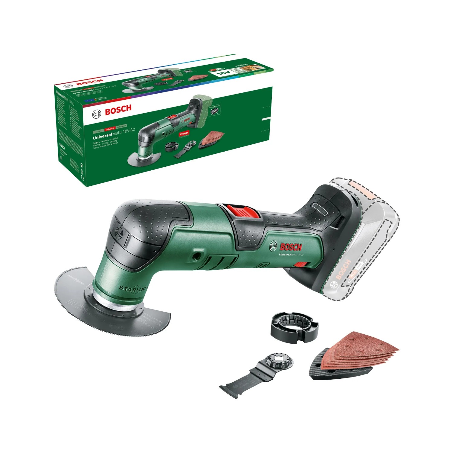 Bosch Aku Multifunk n N radie UniversalMulti 18V 32 Solo bosch-aku-multifunk-n-n-radie-universalmulti-18v-32-solo
