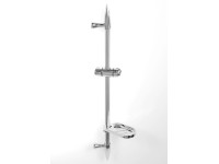 Protimex Sprchová tyč s mýdleníkom chrómová, 77 cm