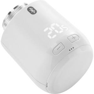 Eurotronic Comet Zero Bluetooth termostat pre inštaláciu kúrenia s LED displejom a ovládaním.