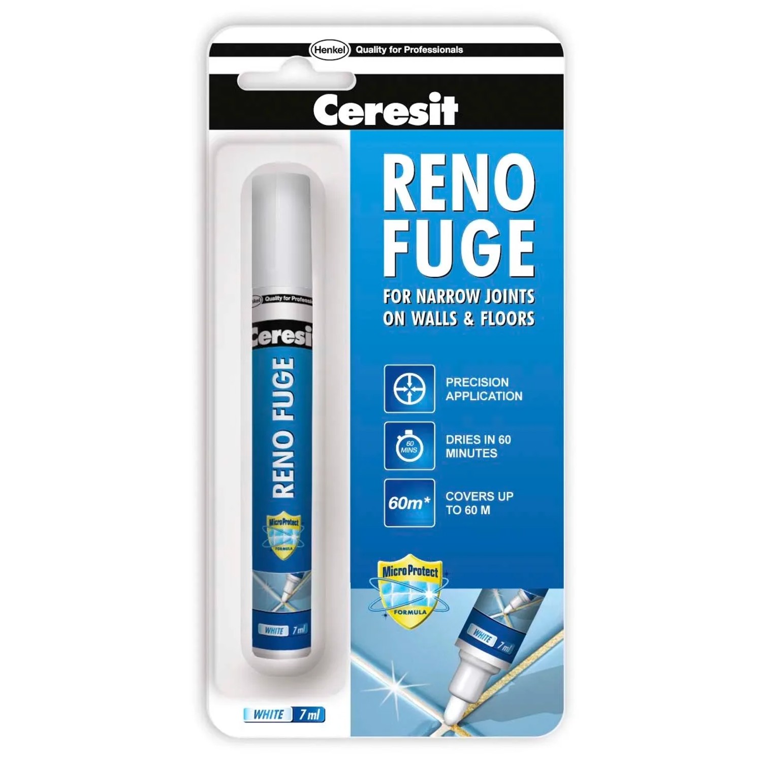 E-shop CERESIT Obnovovač škár RENO FUGE biely 7 ml