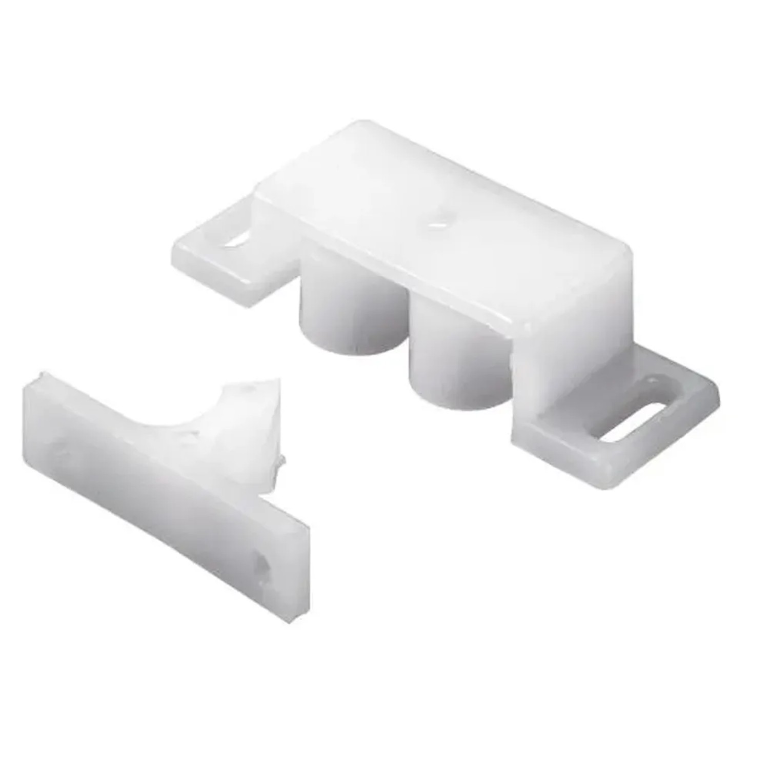 E-shop Hettich Zaisťovací kolík s pružinou biela 50 x 20 x 12 mm