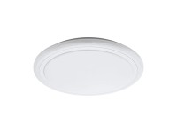EGLO Stropné LED svietidlo LIPARI pr. 595 mm biele