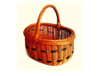 Košík na ovocie lakovaný, 32 x 28 x 25 cm Košík na ovocie lakovaný, 32 x 28 x 25 cm