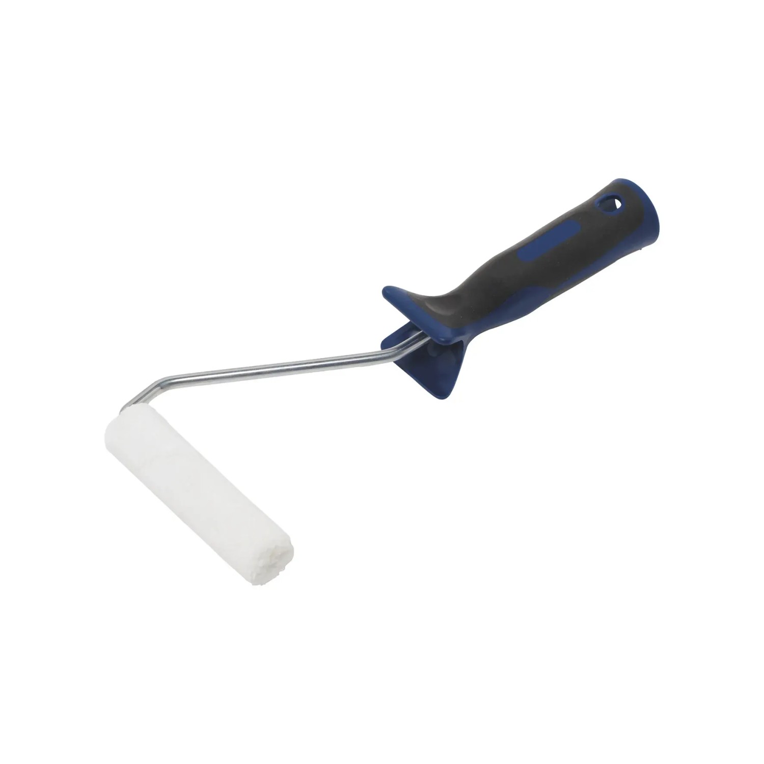 E-shop LUX-TOOLS Plstený valček s 2 - komponentnou rukoväťou Softgrip čierno-modrý 10 c
