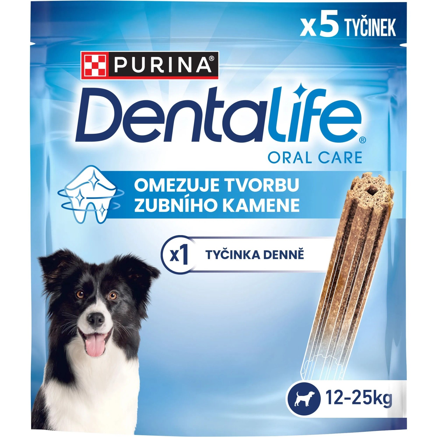 E-shop PURINA Dentalife Medium Maškrty pre psov 5 tyčiniek (115 g)