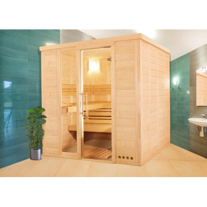 Maone Drevená sauna Erika 2, 208 x 208 x 200 cm