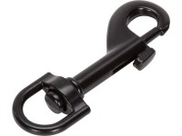 LUX-TOOLS Karabinka so svorníkom, čierna, plastový plášť, 65 x 18 mm LUX-TOOLS Karabinka so svorníkom, čierna, plastový plášť, 65 x 18 mm