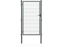 Floraworld Jednokrídľová bránka s dvojitou drôtenou výplňou antracitová 180 cm