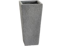 OBI Kvetináč Calais 18,5 x 18,5 cm antracitový