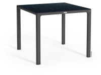 Lechuza® Záhradný jedálenský stôl s doskou z HPL, granitová, 90 x 90 cm