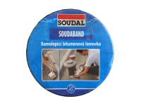 SOUDAL Samolepiaca bitúmenová lemovka SOUDABAND hliník 7,5 cm x 10 m