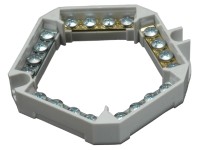 SEZ Káblová svorkovnica 6303-15/S, 660 V, IP00, 4 mm2, sivá, 95 x 95 x 16 mm SEZ Káblová svorkovnica 6303-15/S, 660 V, IP00, 4 mm2, sivá, 95 x 95 x 16 mm