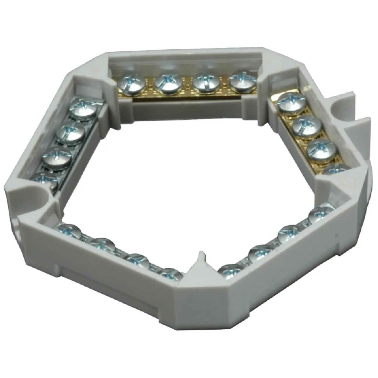 E-shop SEZ Káblová svorkovnica 6303-15/S, 660 V, IP00, 4 mm2, sivá, 95 x 95 x 16 mm