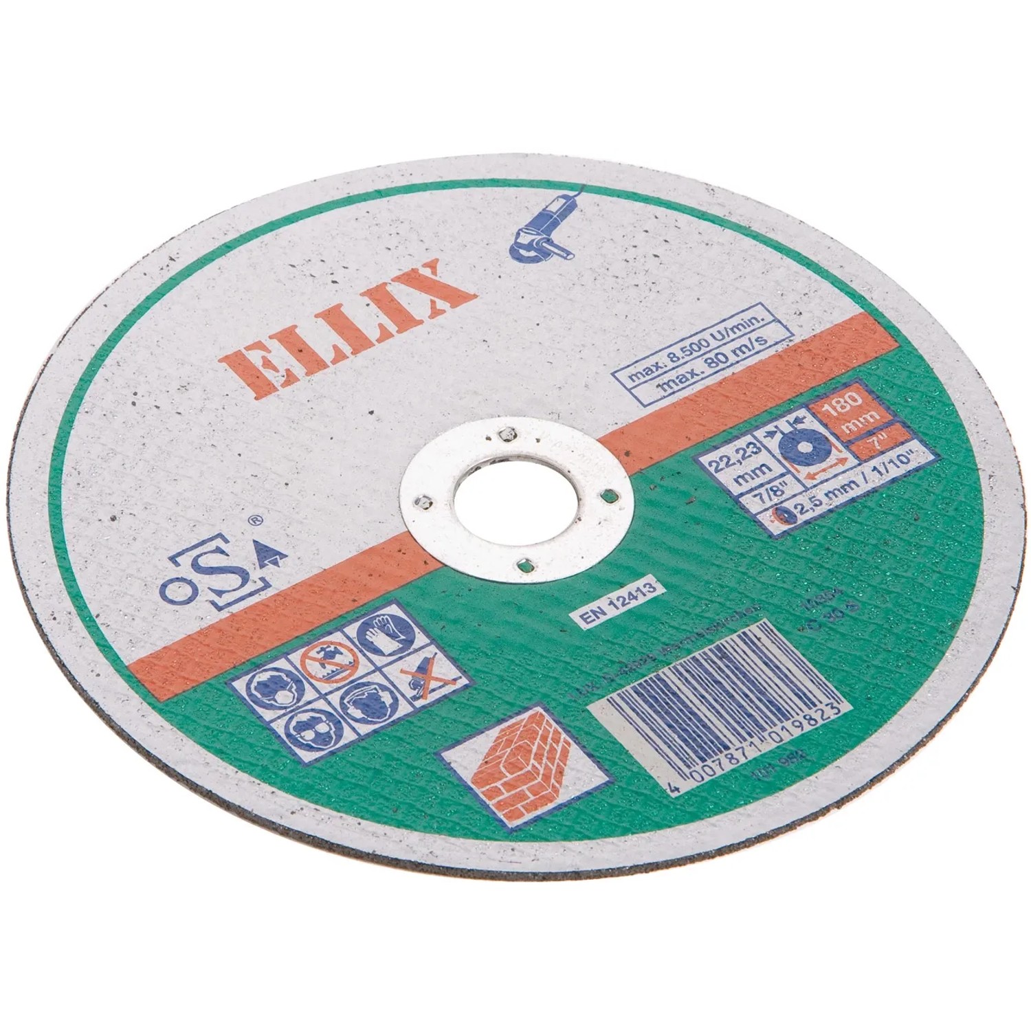 E-shop ELLIX Rezný kotúč na kameň rovný Ø 180 mm