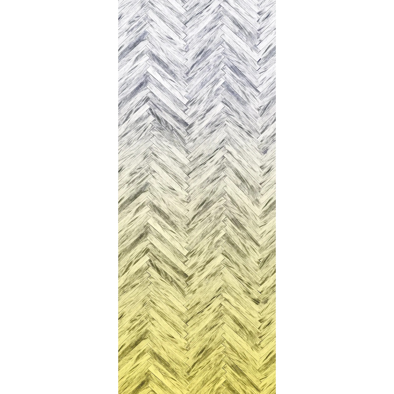 E-shop Komar Vliesová fototapeta Herringbone Yellow 100 x 250 cm