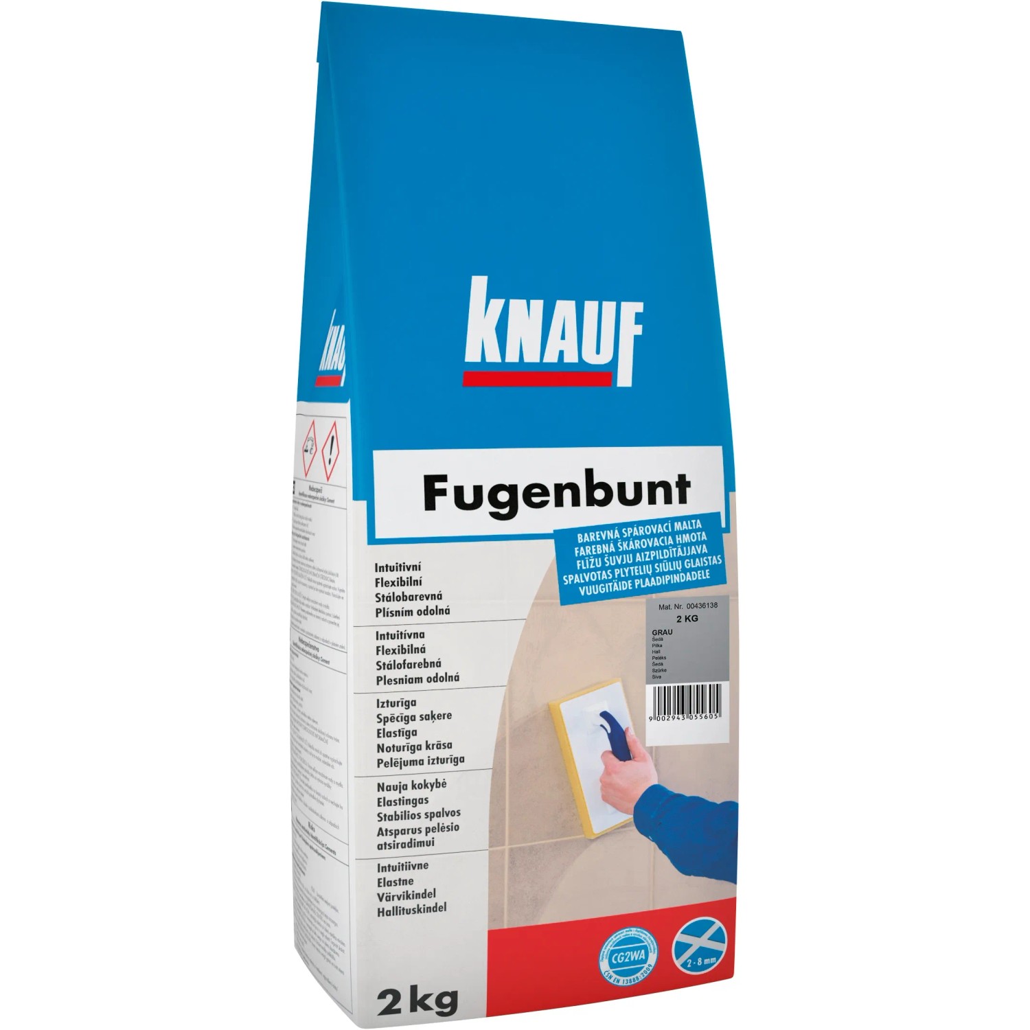 E-shop Knauf Škárovacia hmota Fugenbunt, Balibraun, 2 kg