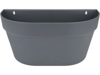 elho Kvetináč Loft Urban Wall Basket antracitový 40 x 19 x 20 cm