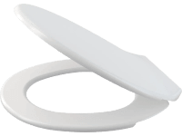 alca WC sedátko A6550 Basic Antibacterial, polypropylén, plastové pánty, biela alca WC sedátko A6550 Basic Antibacterial, polypropylén, plastové pánty, biela