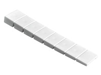 Hettich Odlamovací nábytkový vyrovnávací klin, plast, 8 x 20 x 100 mm, 4 ks