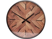 Nástenné hodiny herringbone, polypropylén, pr. 50 x 4,8 cm