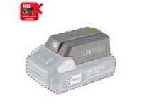 LUX-TOOLS 1 PowerSystem Aku USB adaptér s LED A-PB-20 Solo